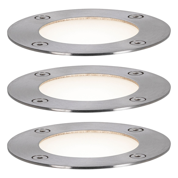 Einbauleuchte Plug & Shine Shio - Aluminium - Silber - 5-teilig