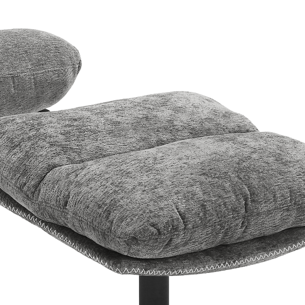 Relaxsessel SKADO - Chenille Ipek: Blaugrau