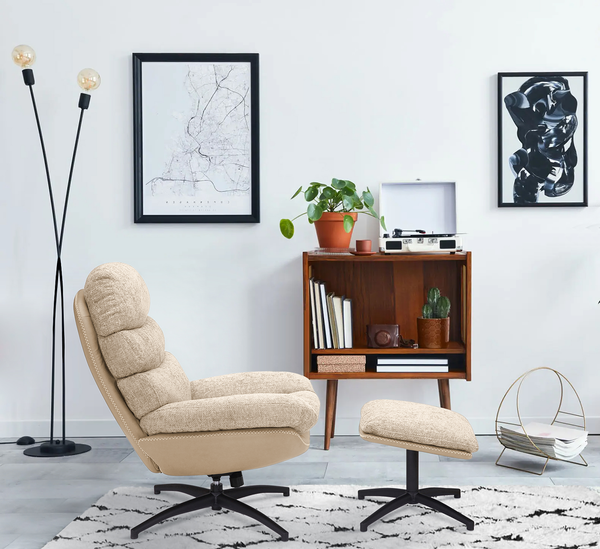 Relaxsessel Skenala - Beige