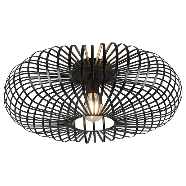 Deckenleuchte Johann - Eisen - 1-flammig - Durchmesser: 50 cm