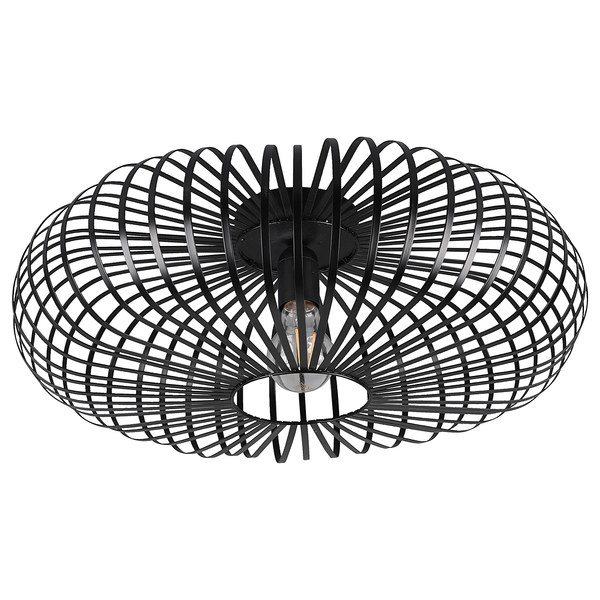 Deckenleuchte Johann - Eisen - 1-flammig - Durchmesser: 50 cm