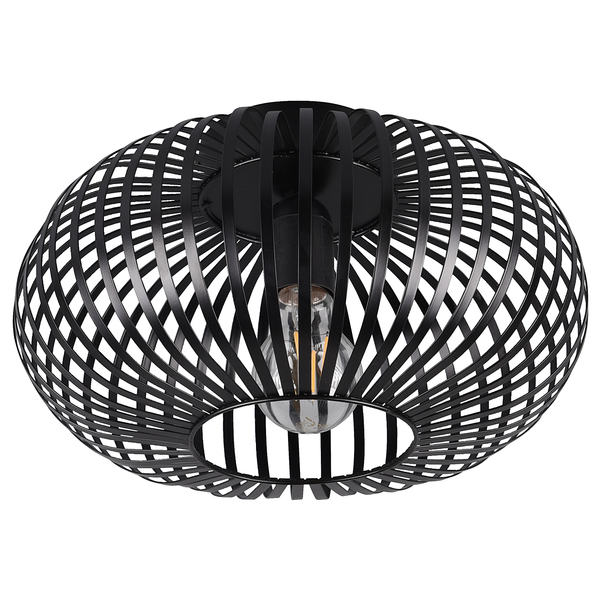 Deckenleuchte Johann - Eisen - 1-flammig - Durchmesser: 30 cm