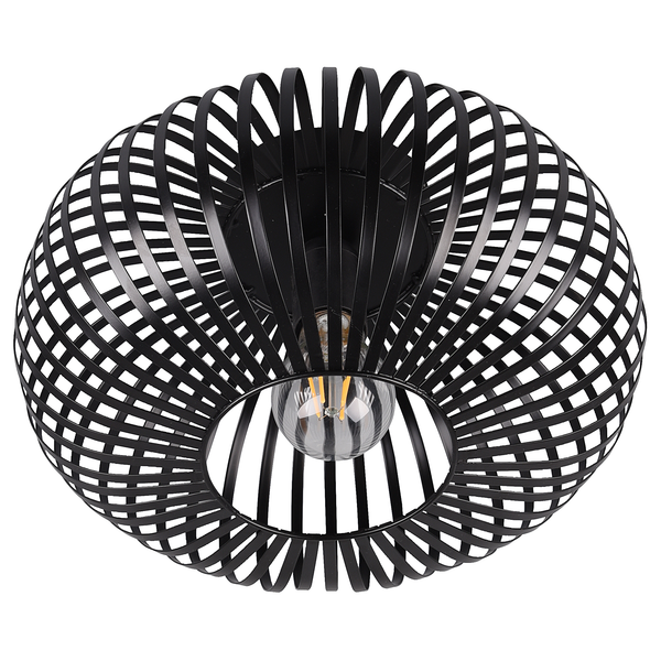 Deckenleuchte Johann - Eisen - 1-flammig - Durchmesser: 30 cm