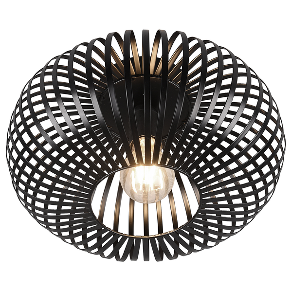 Deckenleuchte Johann - Eisen - 1-flammig - Durchmesser: 30 cm