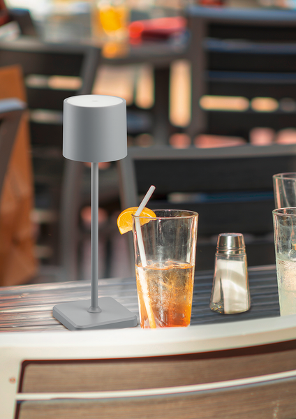 LED-Tischleuchte Fernandez - Aluminium - 1-flammig