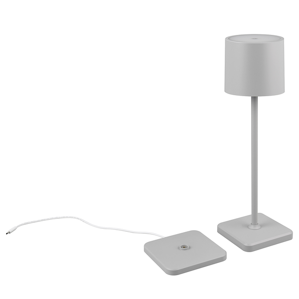 LED-Tischleuchte Fernandez - Aluminium - 1-flammig