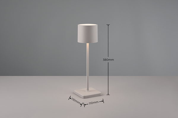 LED-Tischleuchte Fernandez - Aluminium - 1-flammig