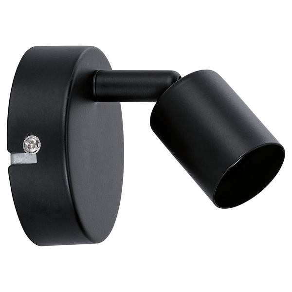 Wandleuchte Spotlight Carolina - Metall - 1-flammig - Schwarz