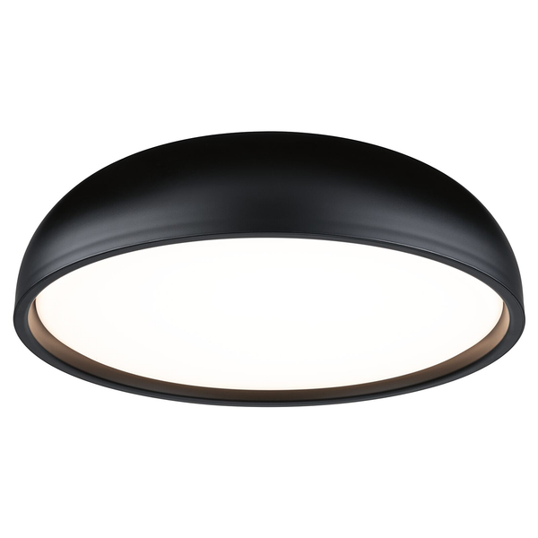 Deckenleuchte Oka - Acrylglas - 1-flammig - Schwarz