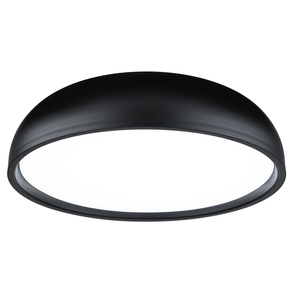 Deckenleuchte Oka - Acrylglas - 1-flammig - Schwarz