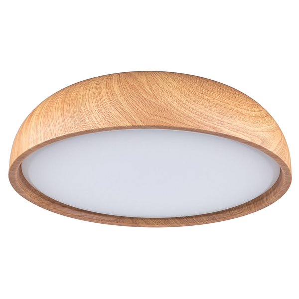 Deckenleuchte Oka - Acrylglas - 1-flammig - Hellbraun