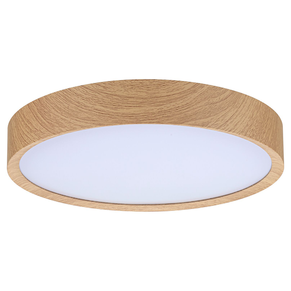 Deckenleuchte Tega - Acrylglas - 1-flammig - Hellbraun