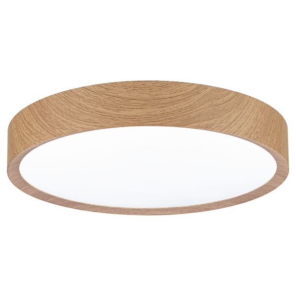 Deckenleuchte Tega - Acrylglas - 1-flammig - Hellbraun