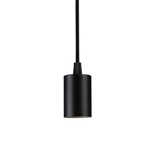Pendelleuchte Ravi - Aluminium -1-flammig - Schwarz