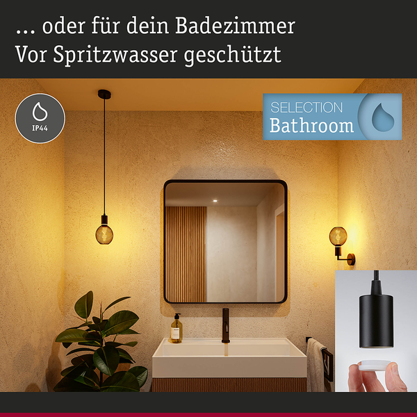 Pendelleuchte Ravi - Aluminium -1-flammig - Schwarz
