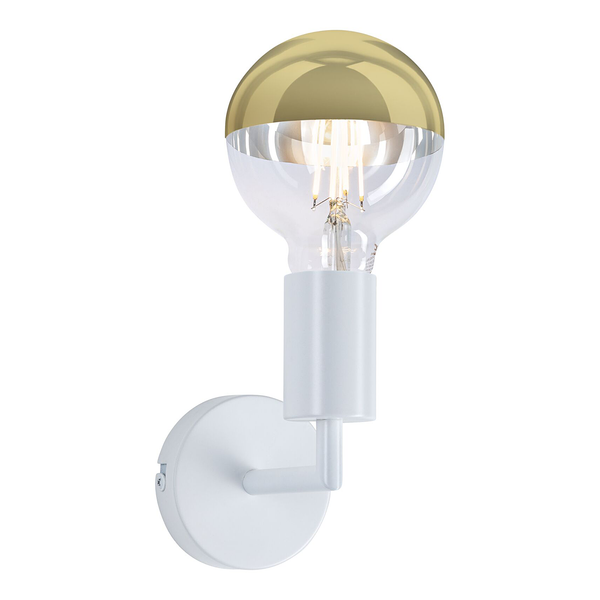 Wandleuchte Ravi - Aluminium -1-flammig - Weiß