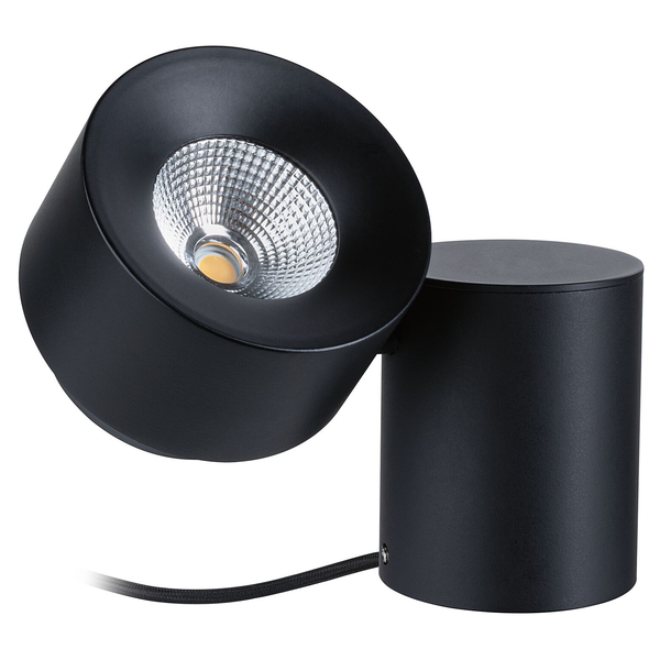 Wandleuchte Puric Pane ZB - Aluminium - Schwarz - 1-flammig