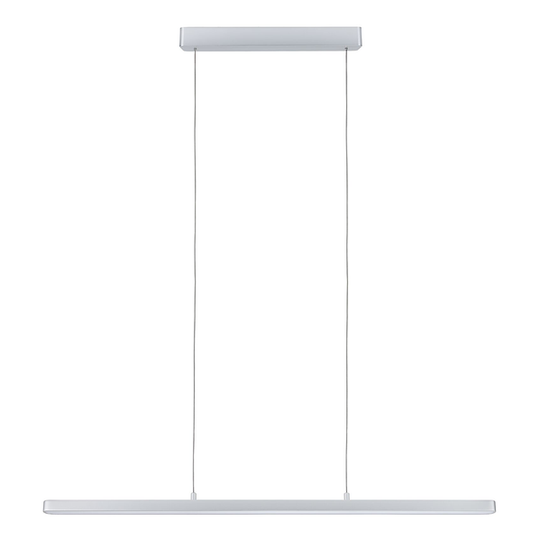 Pendelleuchte Lento - Aluminium / Kunststoff - 1-flammig - Grau