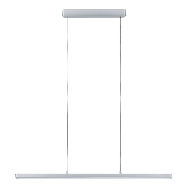 Pendelleuchte Lento - Aluminium / Kunststoff - 1-flammig - Grau