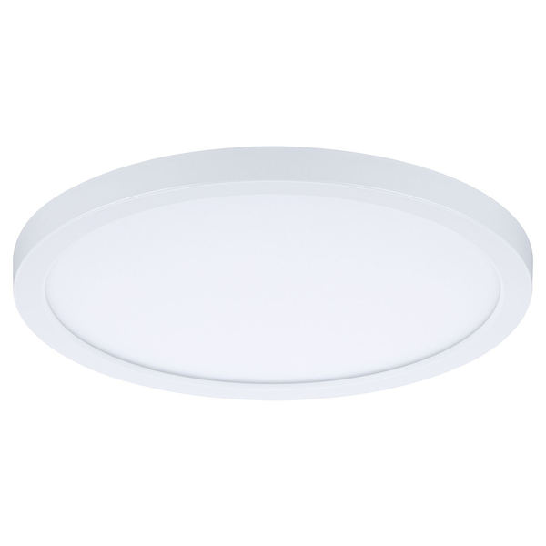 Deckenleuchte Areo 3-Step-Dim Rund - Kunststoff - 1-flammig - Weiß - Durchmesser: 18 cm - Warmweiß - Universalweiß