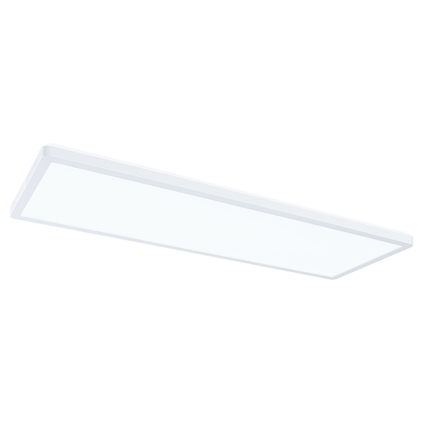 LED-Deckenleuchte Atria Shine Panel - Aluminium - Weiß - 1-flammig - Universalweiß