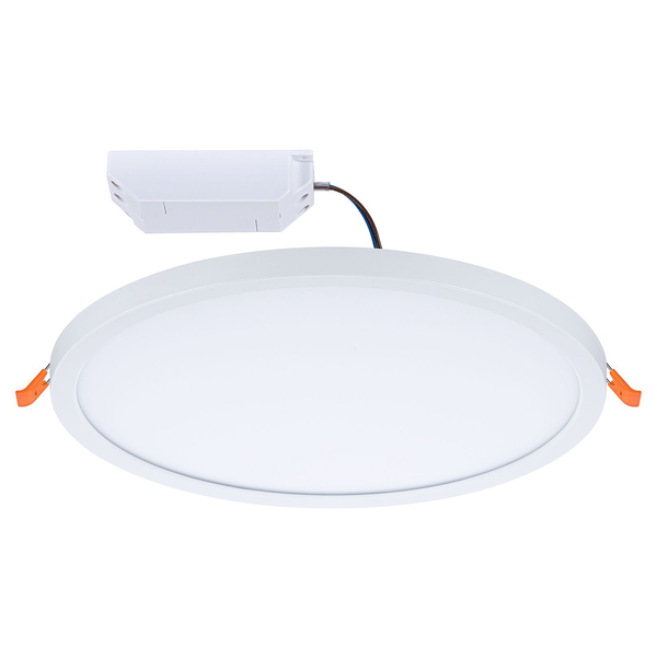 Deckenleuchte Areo 3-Step-Dim Rund - Kunststoff - 1-flammig - Weiß - Durchmesser: 23 cm - Universalweiß