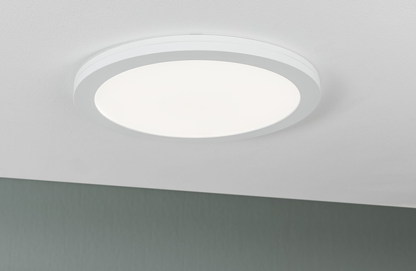 Deckenleuchte 2in1 Cover-It - Kunststoff - Weiß - 1-flammig - Durchmesser: 33 cm