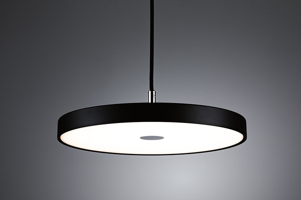 Pendelleuchte Hildor - Aluminium / Kunststoff - Schwarz - 1-flammig