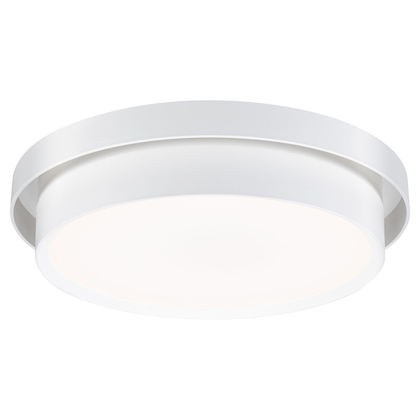 Deckenleuchte Malik - Kunststoff - 1-flammig - Weiß