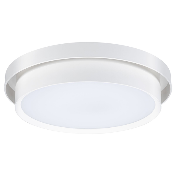 Deckenleuchte Malik - Kunststoff - 1-flammig - Weiß