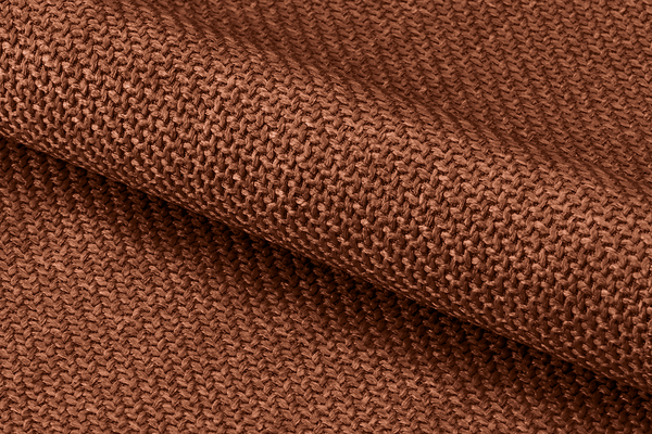 Drehbarer Armlehnenstuhl SUNDET 2er-Set - Strukturstoff Badia: Terracotta
