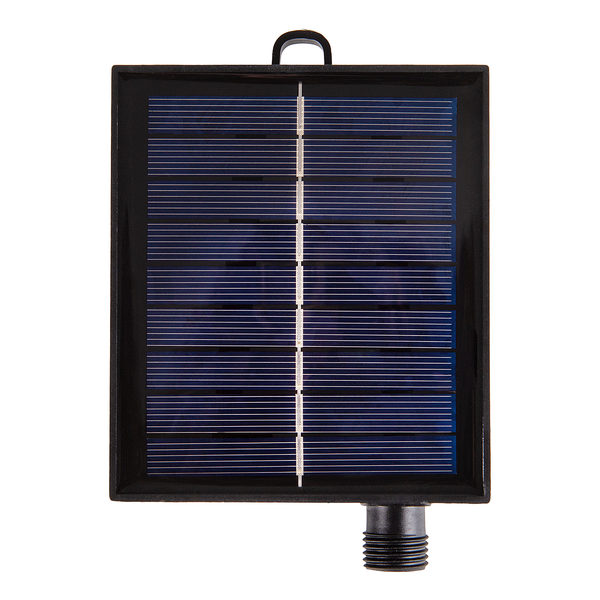 Solar-Lichterkette Cadena - Kunststoff - Schwarz - 10-flammig - Warmweiß
