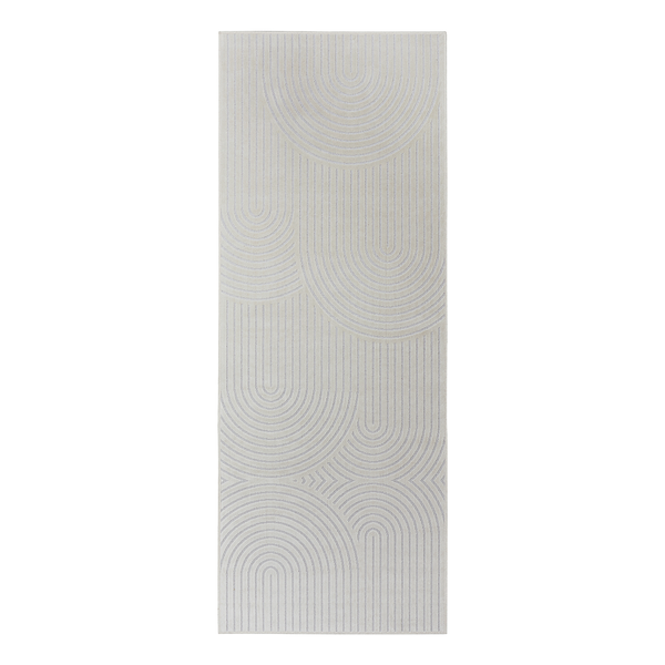 Läufer Faron - Baumwollstoff - Creme