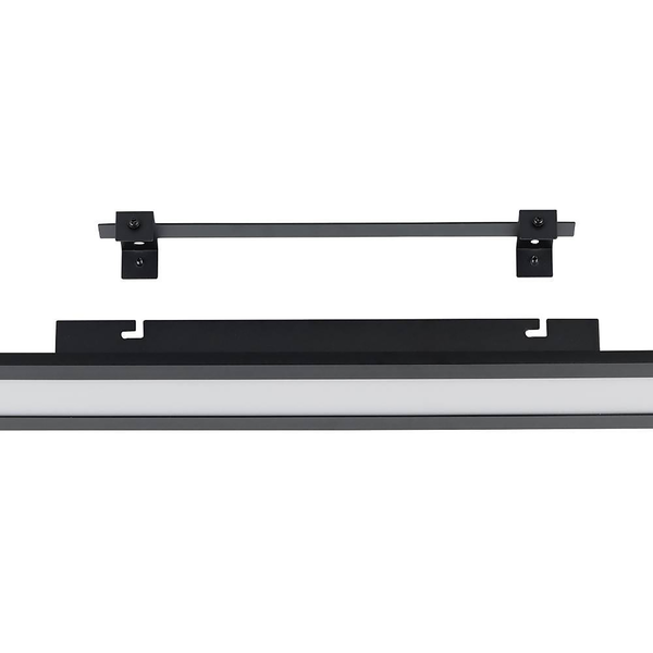 LED-Deckenleuchte Salobrena - Polycarbonat / Stahl - 1-flammig - Breite: 120 cm