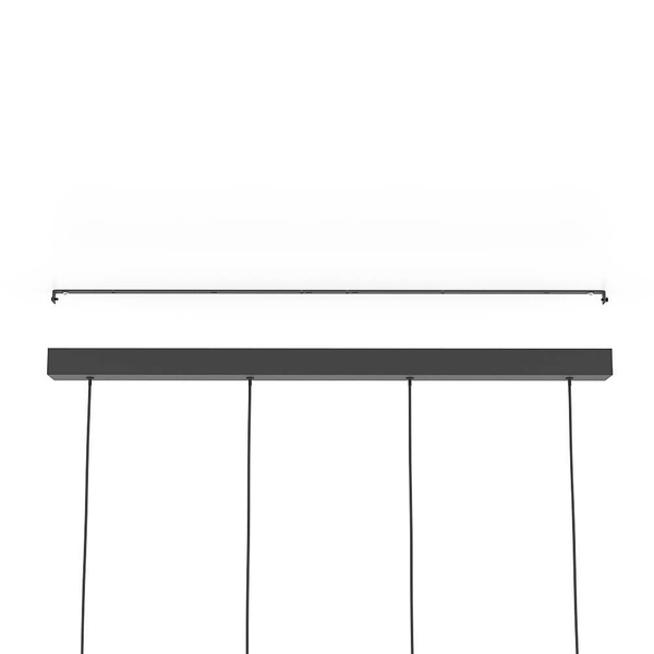 LED-Pendelleuchte Almudaina - Aluminium - 4-flammig