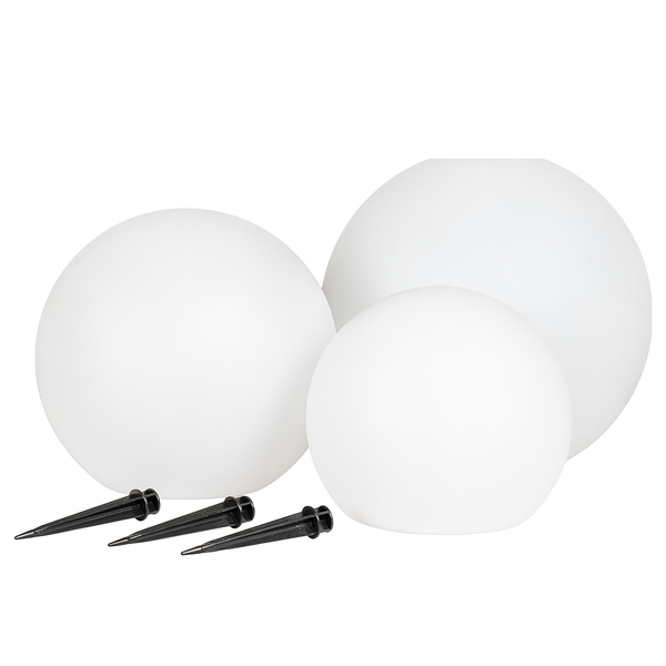 LED-Erdspieß Lifon - Polypropylene - Weiß