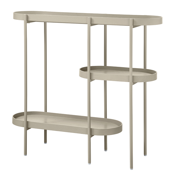 Beistelltisch Noan - Eisen - Beige