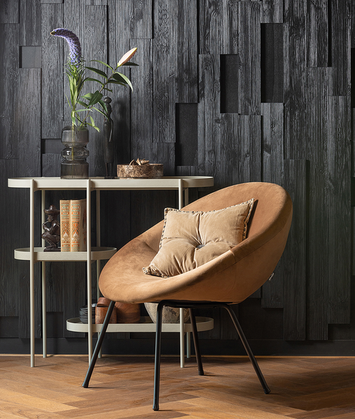 Beistelltisch Noan - Eisen - Beige