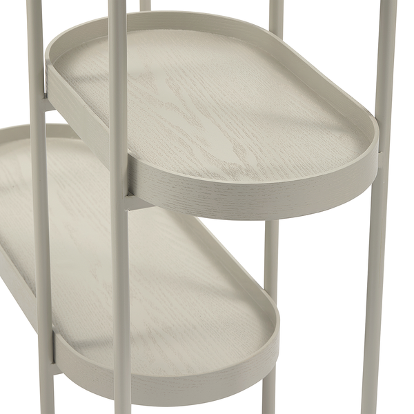 Beistelltisch Noan - Eisen - Beige