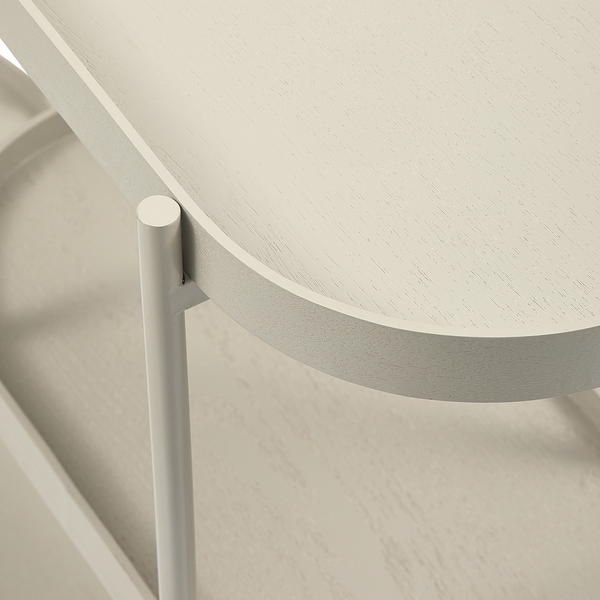 Beistelltisch Noan - Eisen - Beige