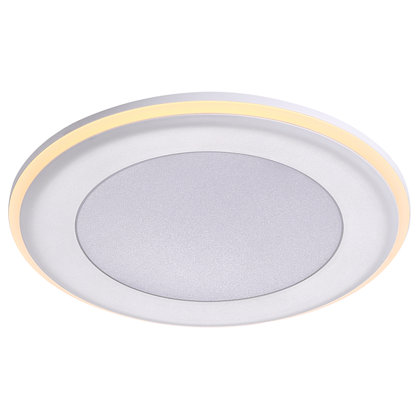 Einbauleuchte Elkton - Kunststoff - Weiß - 1-flammig - Breite: 15 cm