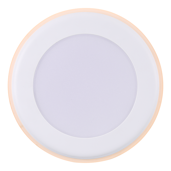 Einbauleuchte Elkton - Kunststoff - Weiß - 1-flammig - Breite: 15 cm