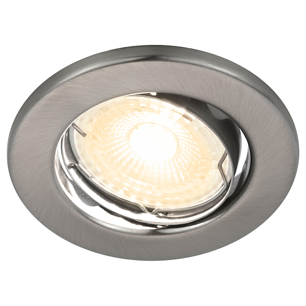 Einbauleuchte Canis 2700  3er-Set - Nickel - Silber