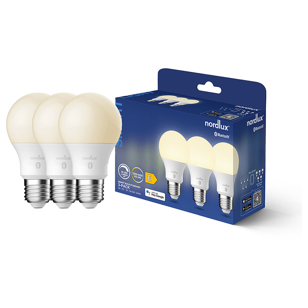 Leuchtmittel Smart E27 900lm 3er-Set - Klarglas - Transparent