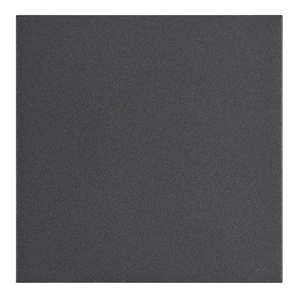 Wandleuchte Milda Kubi - Aluminium - 1-flammig - Grau