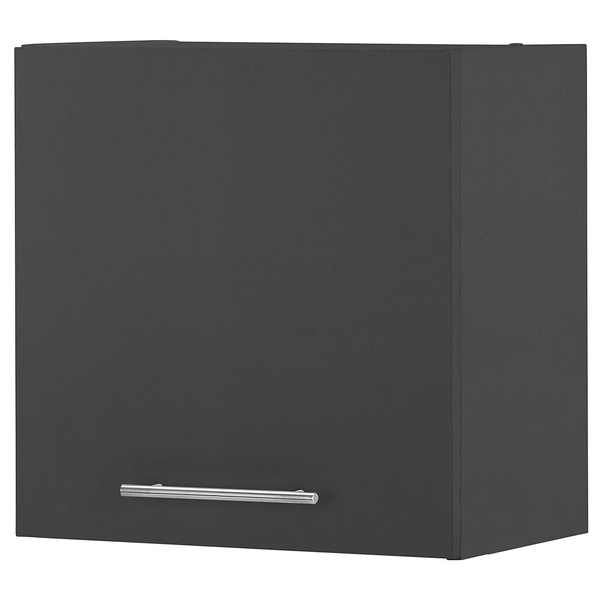 Hängeschrank Laundreezy 1 Tür - Anthrazit - Höhe: 50 cm