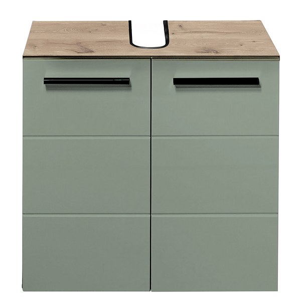 Waschbeckenunterschrank Poway - Mintgrau