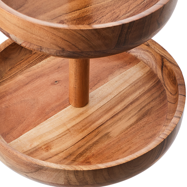 Etagere ACACIA 2-stufig - Akazienholz