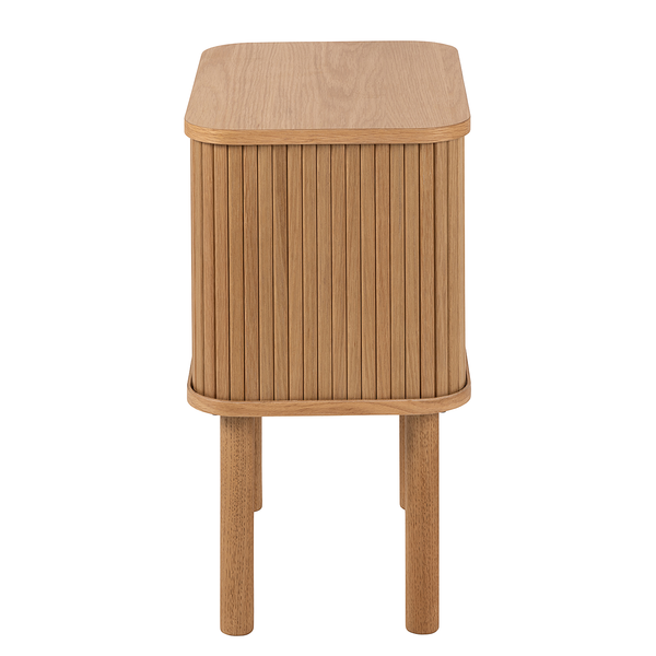 Nachtkommode Henesk - Echtholzfurnier - Eiche