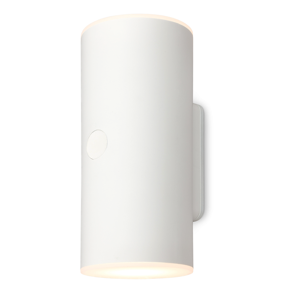 LED-Wandleuchte Upsa - Kunststoff - 1-flammig - Weiß